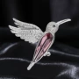 气质小鸟别针大衣