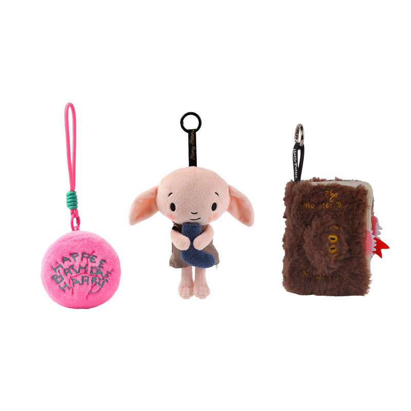 Authentic Harry Potter Birthday Cake Dobby Elf Monster Book Stuffed Pendant Doll Cartoon Cute Gift Authentic Harry Potter Birthday Cake Dobby Elf Monster Book Stuffed Pendant Doll Cartoon Cute Gift