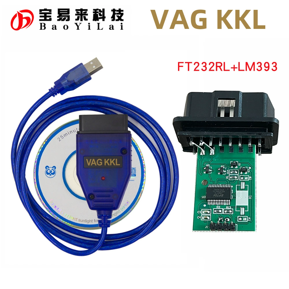 VAG KKL 409 USB-интерфейс высококачественный диагностический кабель FT232RL чип 409,1 Обнаружение