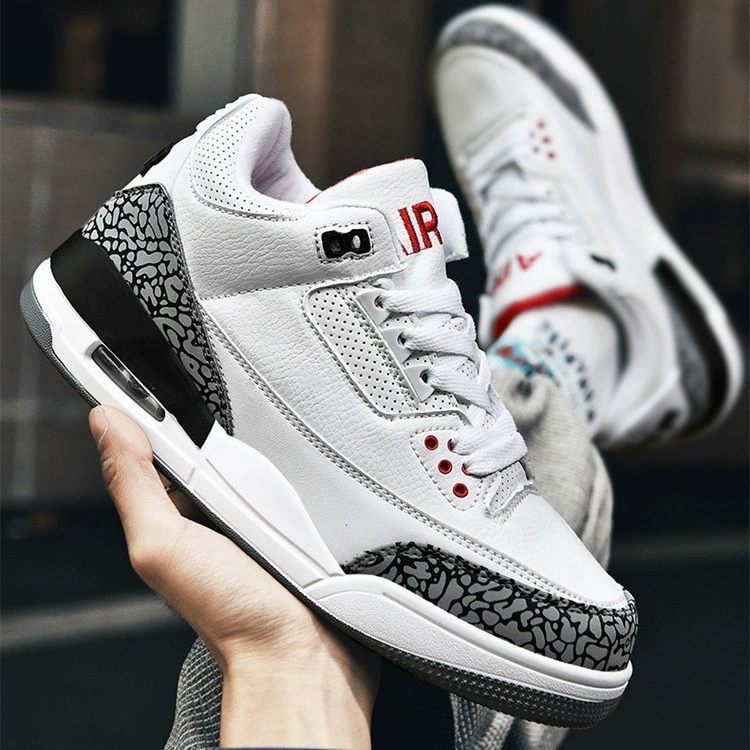 Air Jordan, летние дышащие кроссовки кремово-белого цвета, амортизирующая нескользящая повседневная обувь
