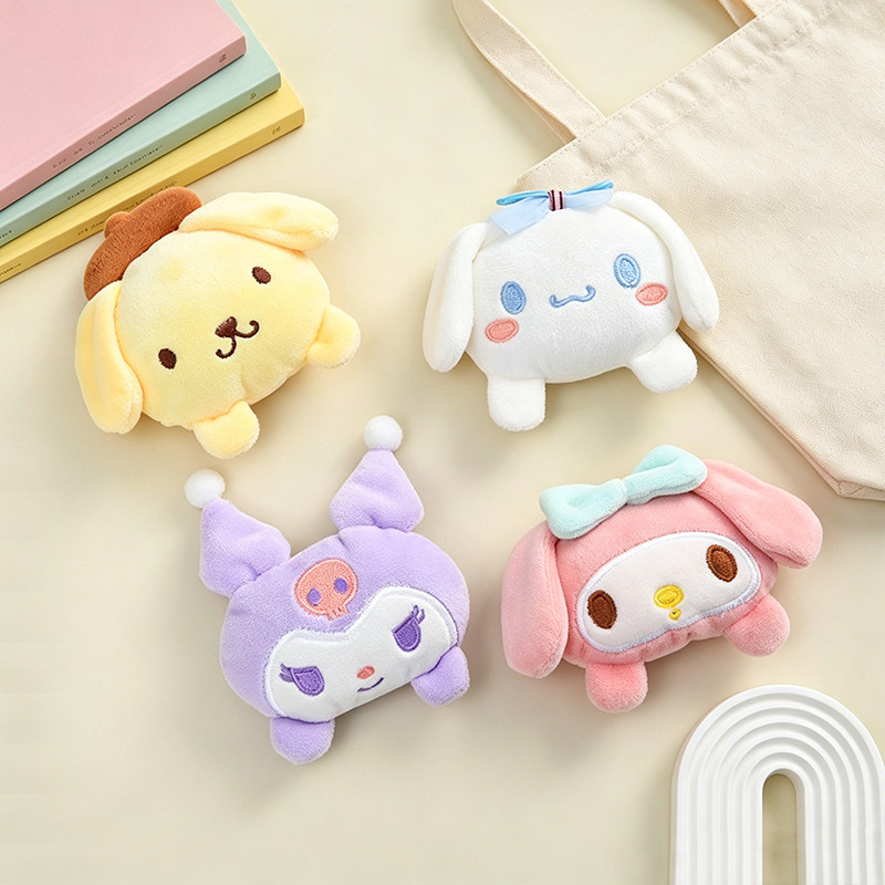 일본 만화면 채워진 니트 인형 DIY 3 차원 배낭 어린이 신발 및 양말 액세서리 소재 헤어핀 액세서리