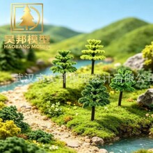 厂家批发 仿真模型小树 微景观建筑沙盘模型制作材料 成品树