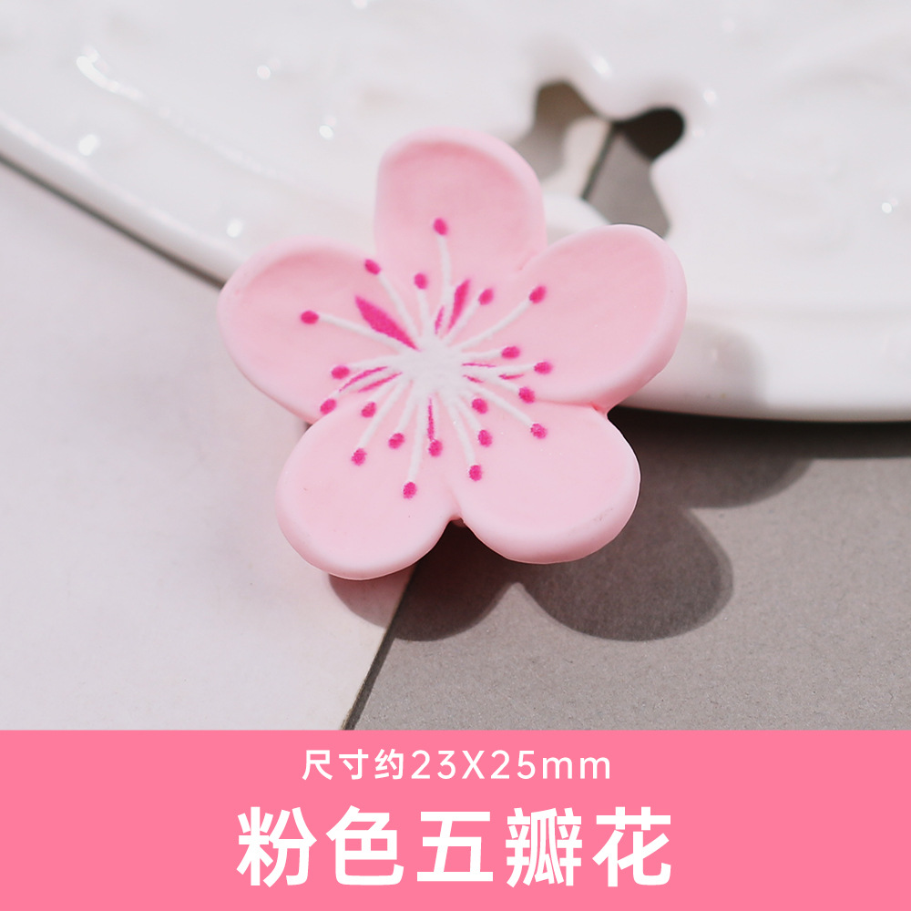 Rosa Flor de cinco pétalos