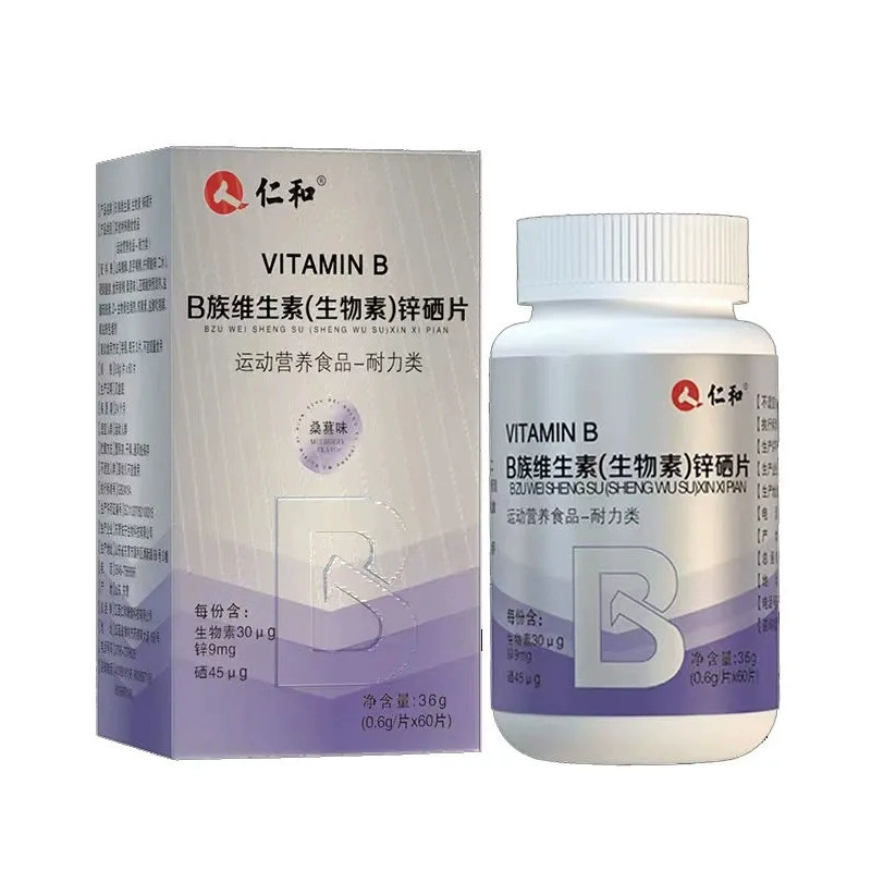 Renhe VITAMIN B Витамин цинк-селен таблетки блокатор таблеток таблеток