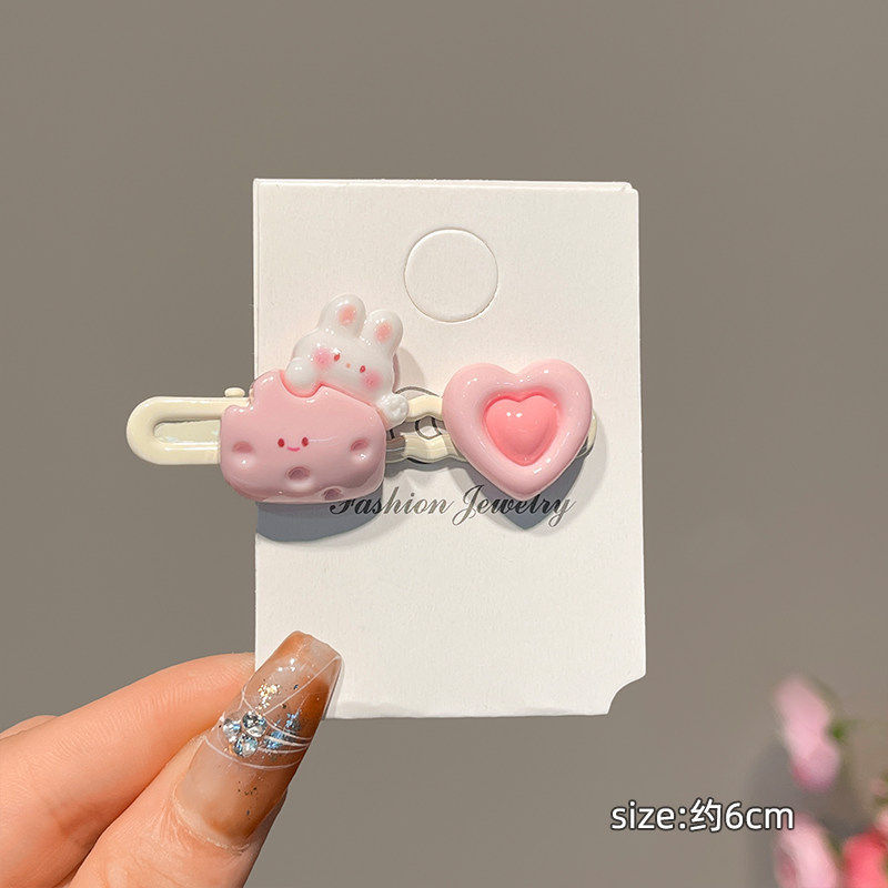 10# rabbit love hairpin-6cm