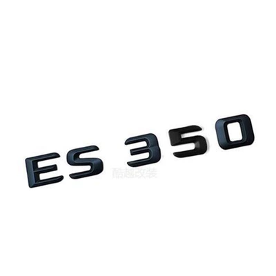Car logo: Letter Sticker - standard-gs350-glossy-black