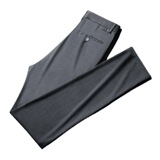 Штаны для отдыха, мужской тонкий шелковый классический костюм, свободный прямой крой