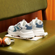 361男鞋运动鞋2025秋冬透气轻便休闲鞋男士厚底耐磨老爹鞋子