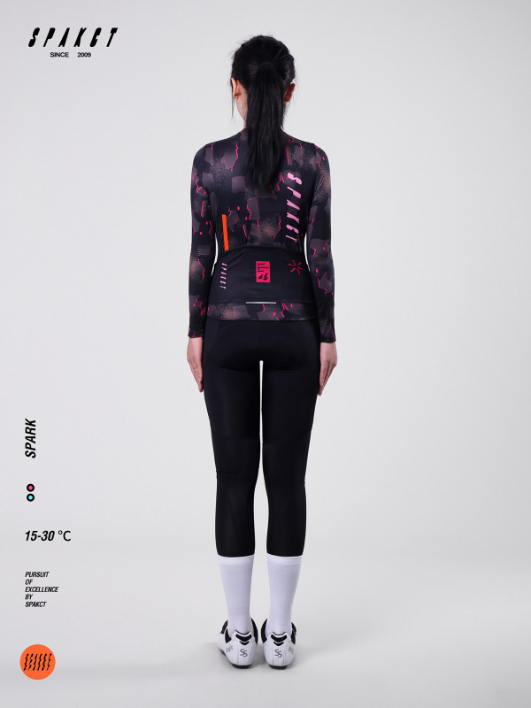 思帕客2025年自行车骑行服女款透气速干公路车山地车骑行长袖上衣|undefined
