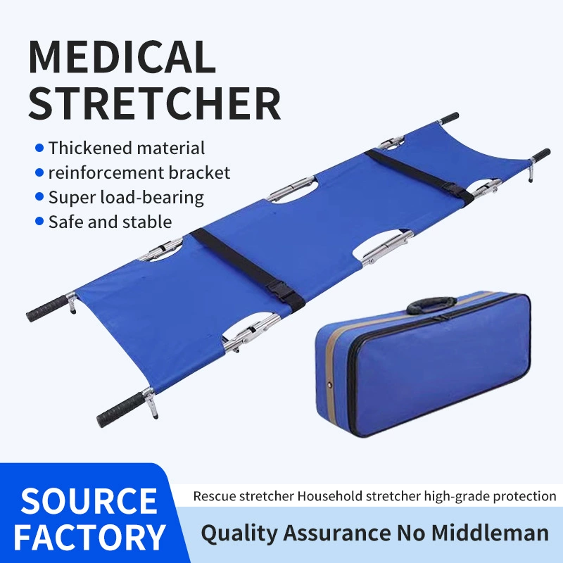 Оптовая продажа, 60% off г., складной носилки из алюминиевого сплава, портативные больничные носилки для оказания первой помощи при пожаре, полевые спасательные носилки