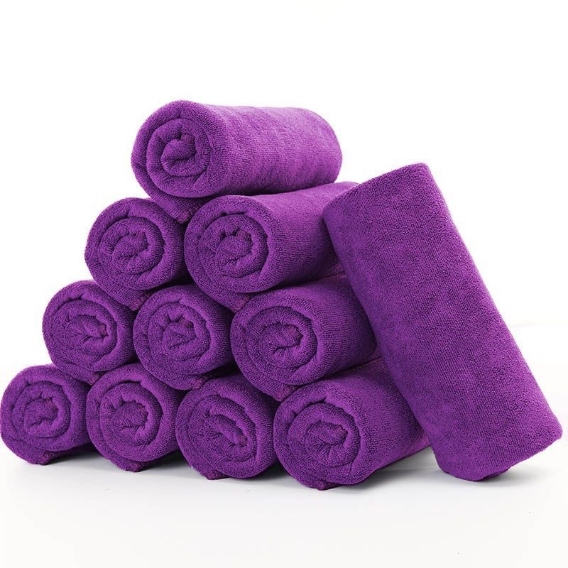 Toallas de limpieza de automóviles toallas de lavado de automóviles belleza peluquería toallas de microfibra absorción de agua no cabello toallas secas