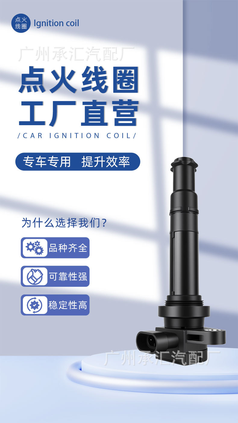 1721012900 Is Suitable for Renault Samsung Sm5 Sq5 Hyundai Elantra Sonata Ignition Coil