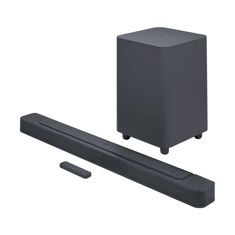 J.B.L Bar500 Home Audio-Video System Home Theater Set Soundbar Black Other Card Reader Wood