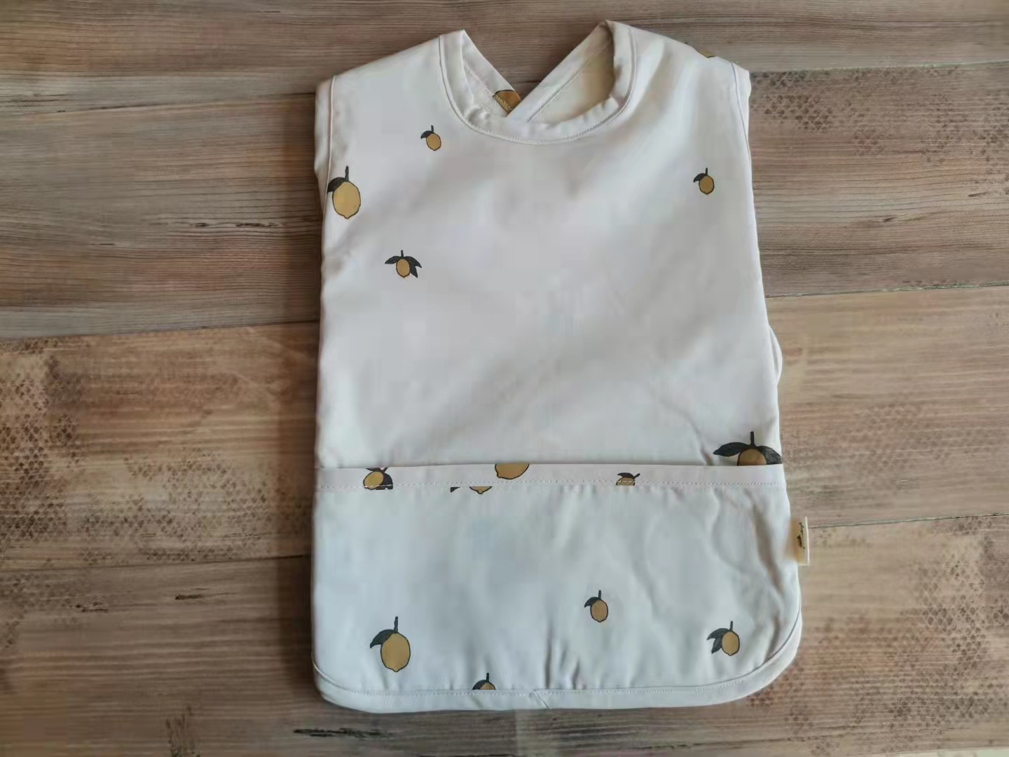 丹麥kongess slojdo兒童防水反穿衣圍兜無袖背心ks防髒洗漱巾