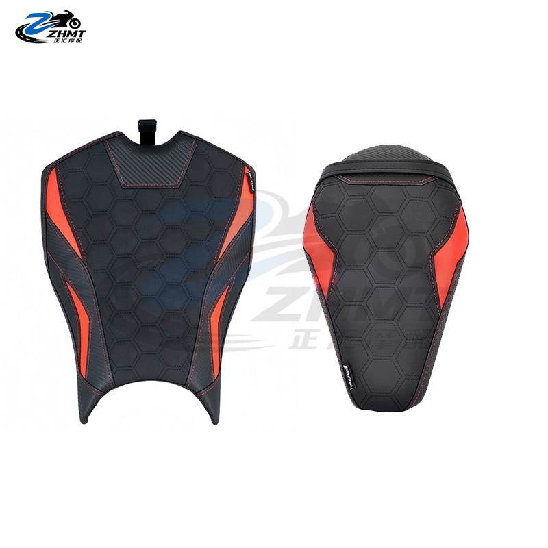 Suitable for Kawasaki Z900, modified with a soft and comfortable seat cushion, lowered seat height, 25-26 new model shock-absorbing breathable seat cover