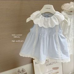 赤ちゃん服夏の洋気赤ちゃんのワンピース夏服女の子の満月百日お姫様のお尻服夏のスカート