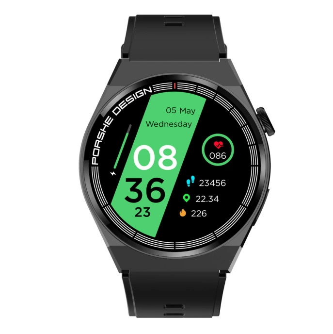 Смарт-часы GT3Pro с оплатой, стиль Porsche, Bluetooth, звонок, пульс, NFC, модные круглые часы