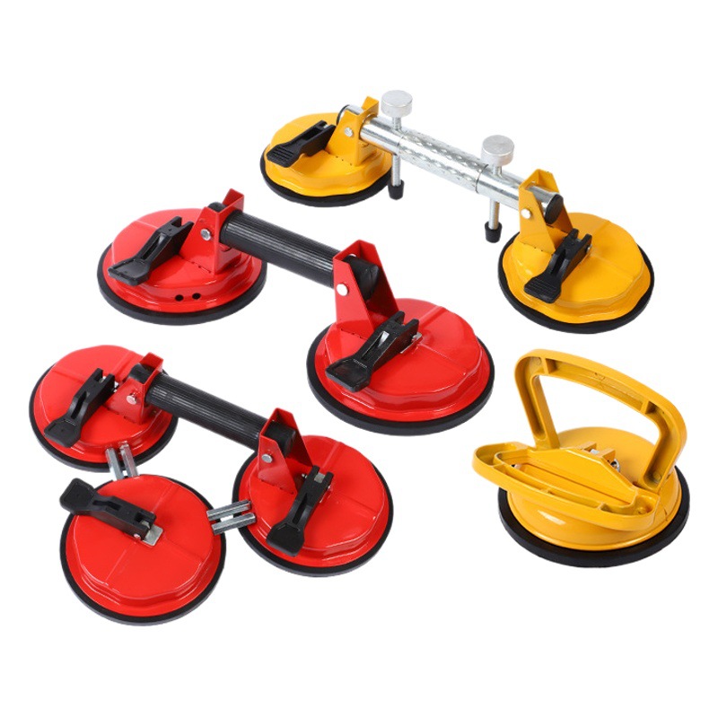 Ventosa de vidrio ventosa de azulejo ventosa de piso Manejo de automóviles herramienta de reparación de depresión sola garra dos garra tres garra levantador de succión