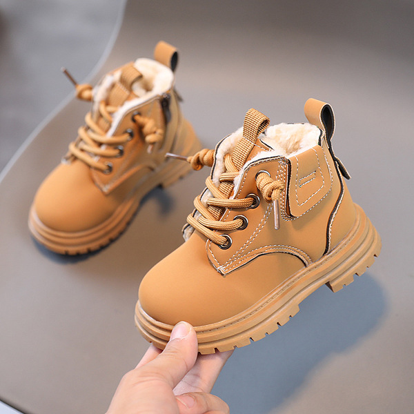 Children's warm Martin boots 2025 winter new style boys' thickened…