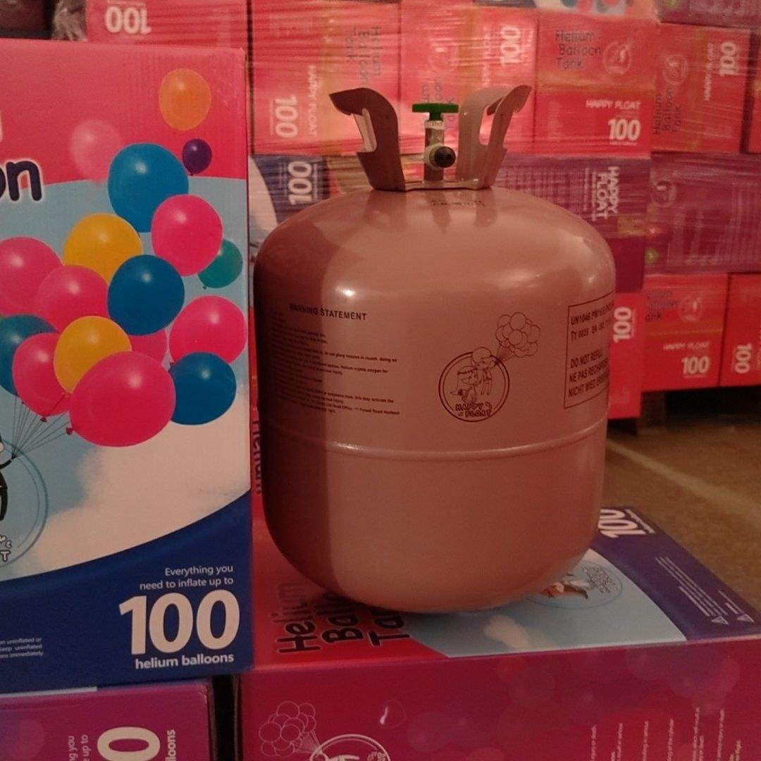 Bolas de helio flotantes, botellas de helio inflables, gran frasco de alta pureza comercial doméstica, bolas de aire, balón de boda