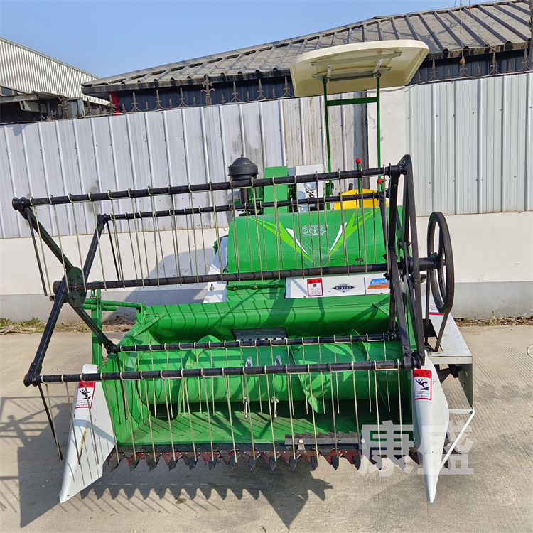 新款小型水稻收割机 自动卸粮青稞小麦大豆联合收割机农机补贴