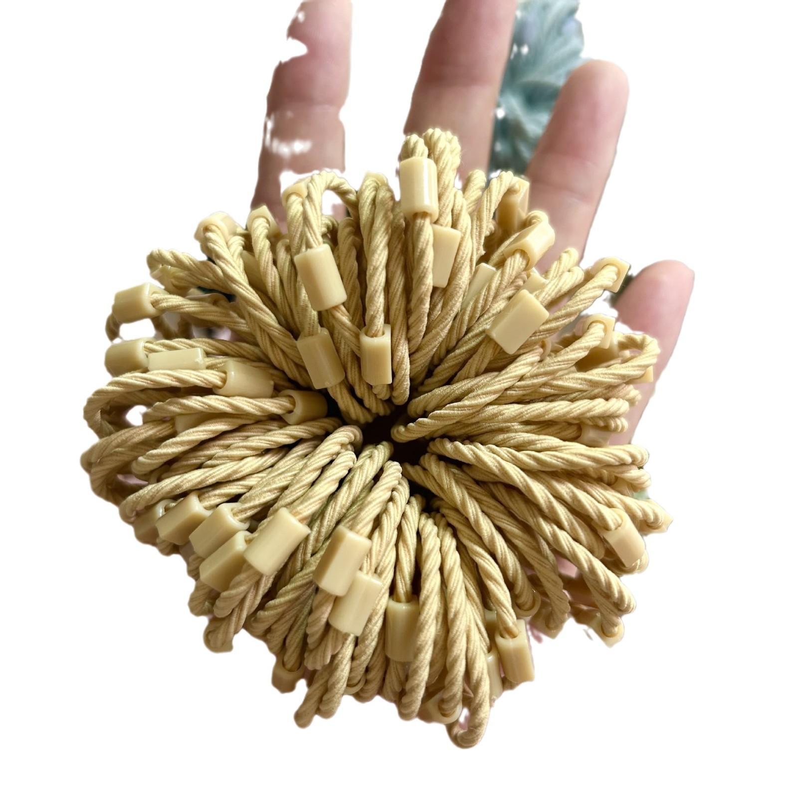 Cuerdas de cabeza simples correa de goma pequeña hebilla diy anillo de cabello niña pequeña cuerda de cabello colorida de alta elasticidad adornos para el cabello