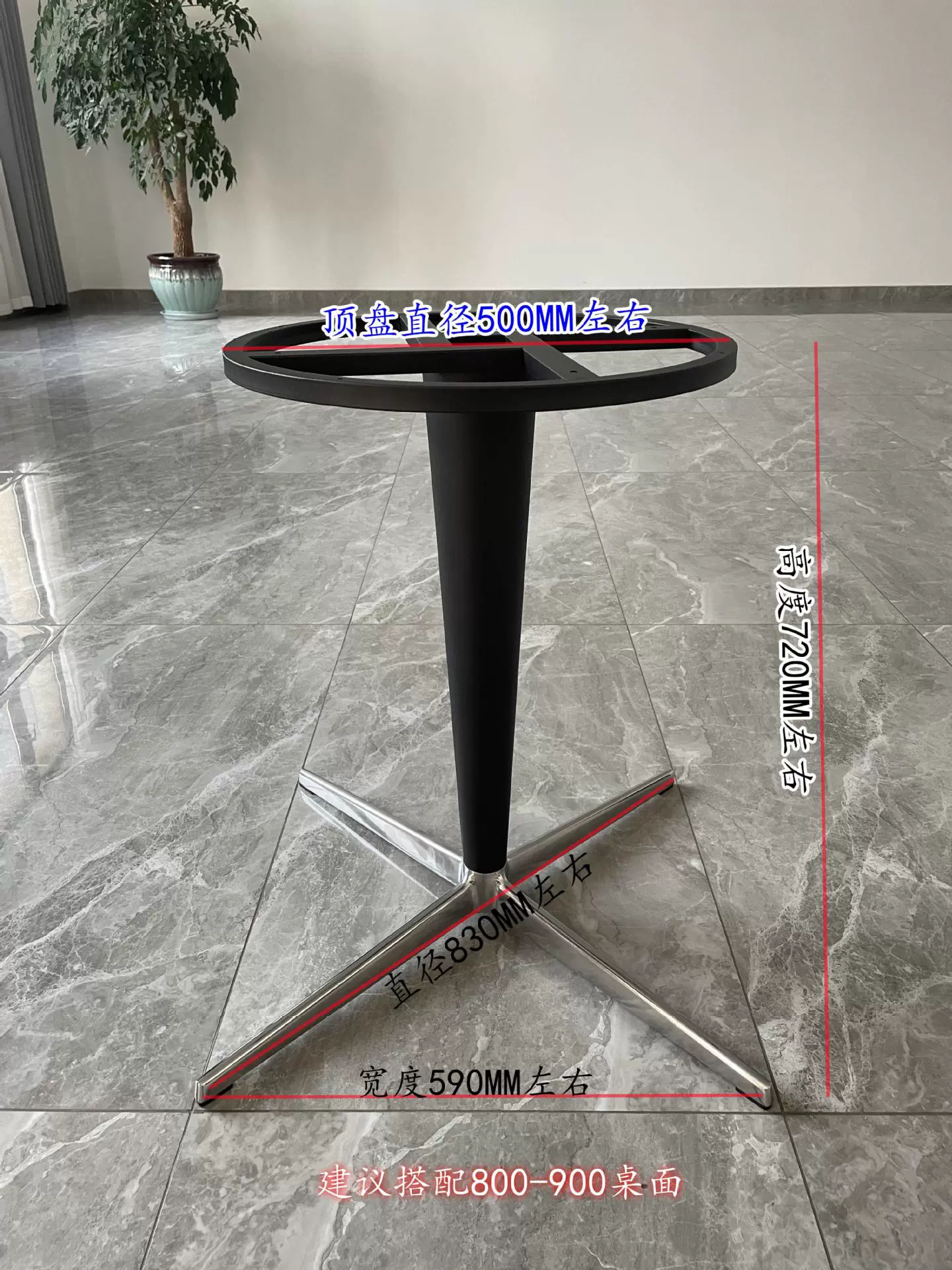 Крестовая алюминиевая опора стола Inshan 0A 38 мм стол база из нержавеющей стали колонна стол база повседневный стол квадратный стол база светлая роскошь кофейный столик