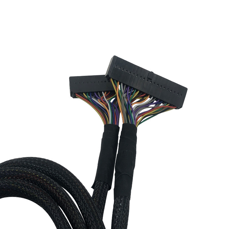 间距2.54杜邦连接线批发 LED液晶显示屏排线端子电子线材制作