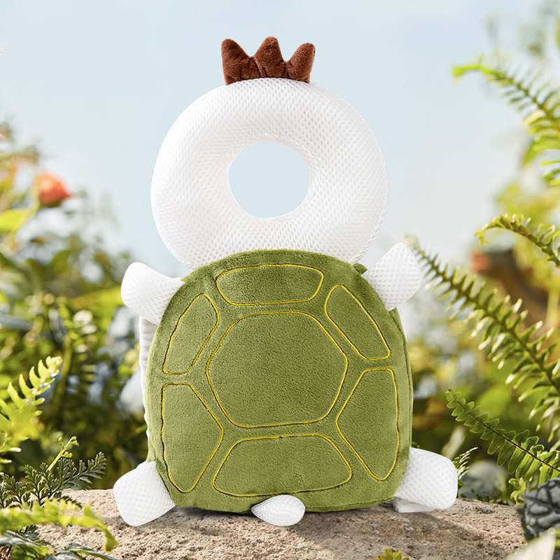 Almohada anti-caída del bebé reposacabezas Protección Infantil Niño anti-colisión tapa de terciopelo de cristal de juguete multifuncional almohada del bebé image 5