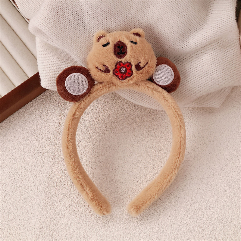 Diadema de Peluche para Lavar la Cara y Maquillaje image 8
