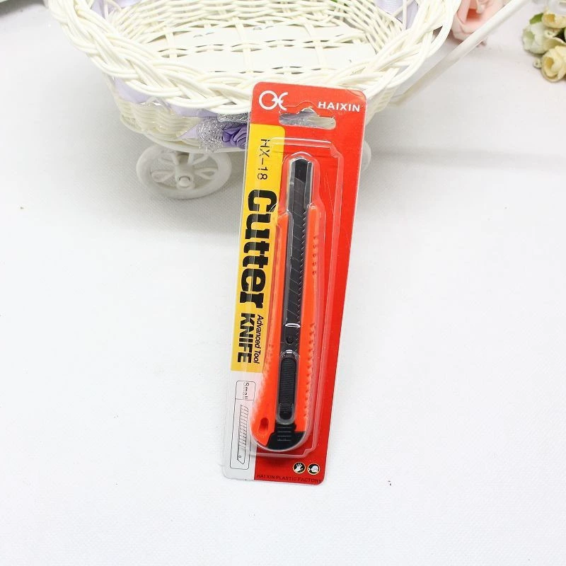 Универсальный нож, резак для бумаги, нож для обоев, оптовая продажа 188, большой универсальный нож из нержавеющей стали, канцелярские товары небольшого размера