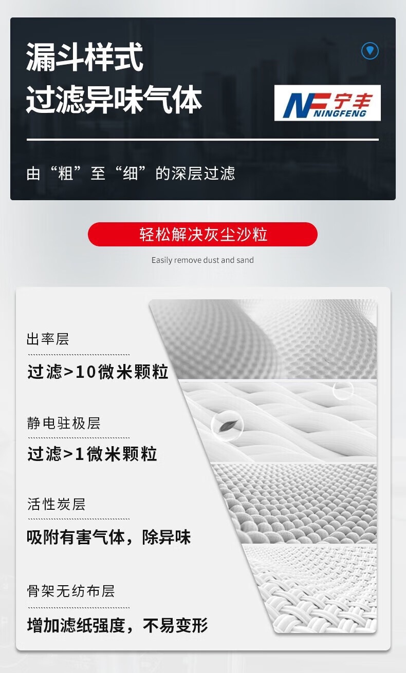 Suitable for Toyota Rav4 Air Conditioning Filter + Air Filter Set Activated Carbon Filter Car Air Filter Compartment
