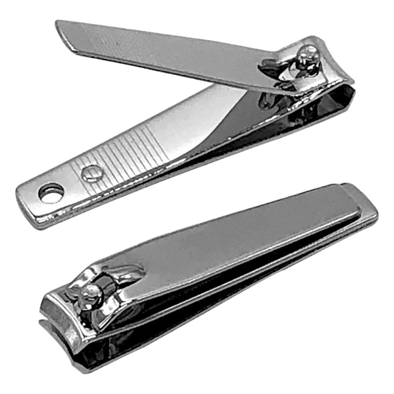 High-Carbon Steel Nail Clippers Household Items Nail Scissors with Angled Edge Two-Yuan Department Store 608 Manicure Tools