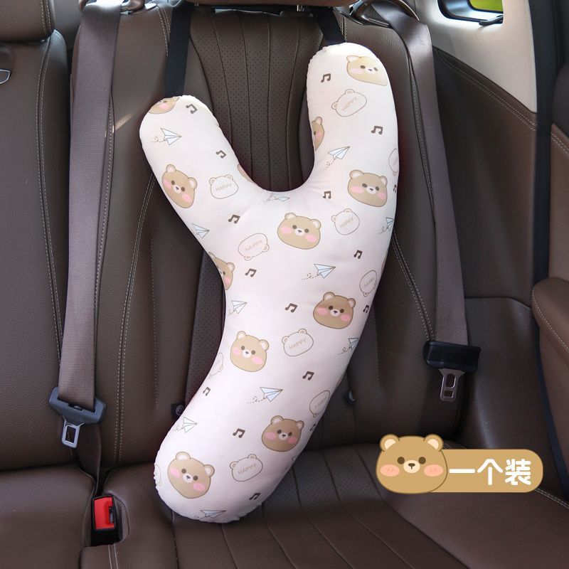 P1L車載睡眠神器児童自動車シートベルト首赤ちゃんが枕を抱いて枕に寄りかかって後ろの車で保護する|undefined