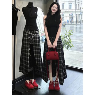 �nϵһ����ootd������|�޺ÿ��͹ź�ɫ�̽������_���ȹ�ɼ����b