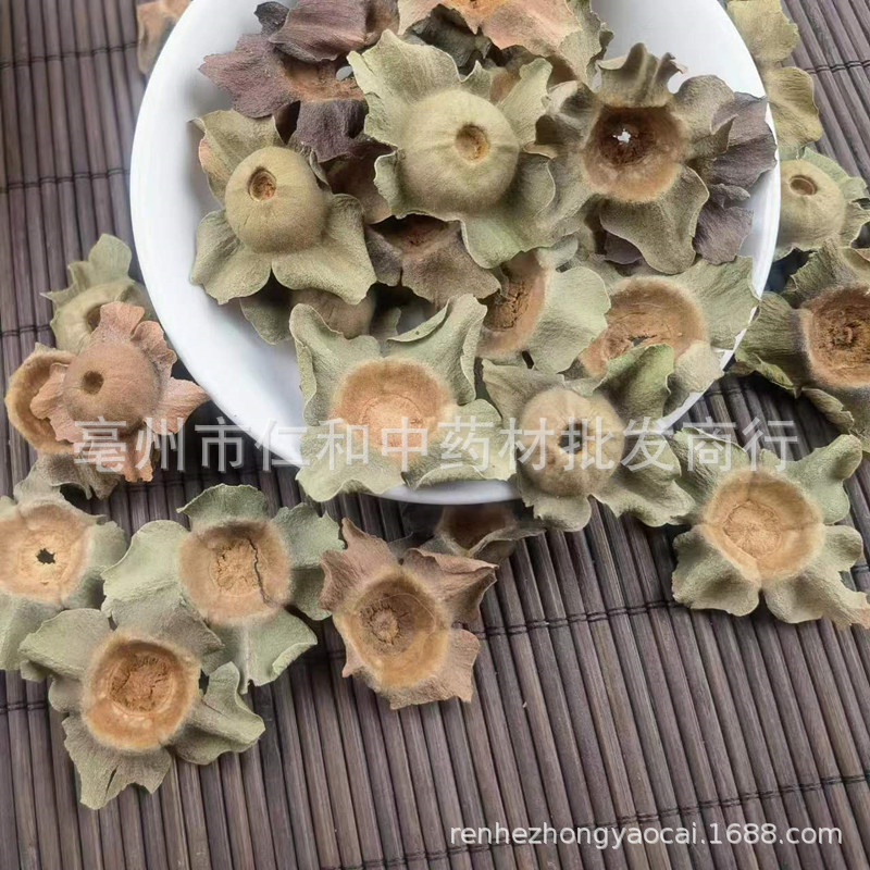 Dried Persimmon Calyx Shi Di 柿蒂 Traditional Herbal Decoction Pieces Bulk quality and texture