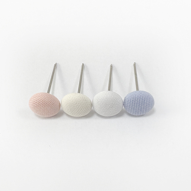 Mushroom Steel Pin Bedspread Fixing Tool, Soft Rubber Pin, Special Soft Rubber Pin for Hook and Loop Fasteners