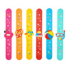 Silica gel toy, cartoon bracelet