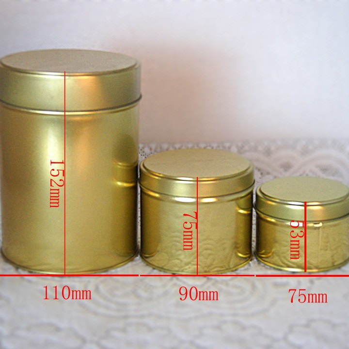 茶叶样罐 大中小号茶叶样品马口铁盒 样品罐外贸出口检验专供