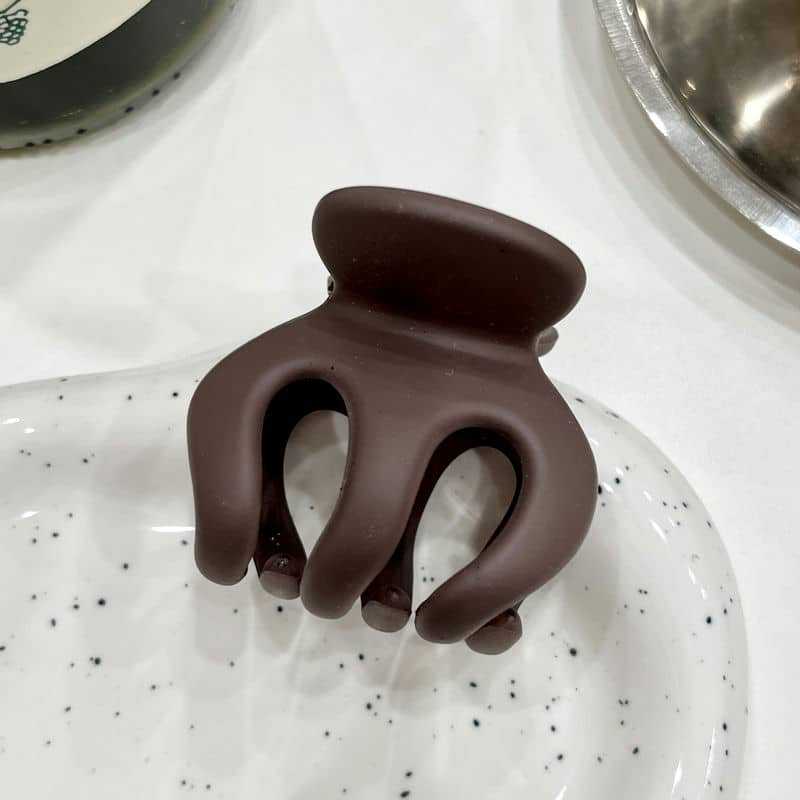 1(대형) 반투명 갈색 호박 그리퍼