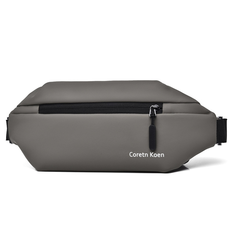 Bolso de pecho para hombre, gran capacidad, impermeable, estilo casual y de negocios, bandolera ajustable