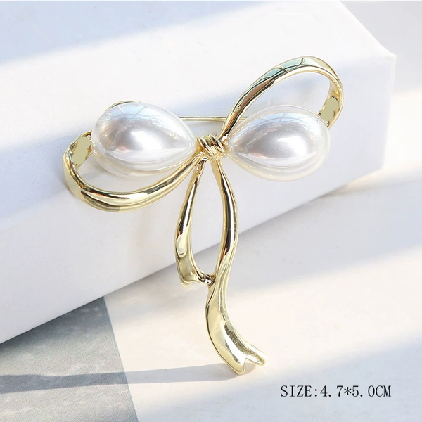 With bow