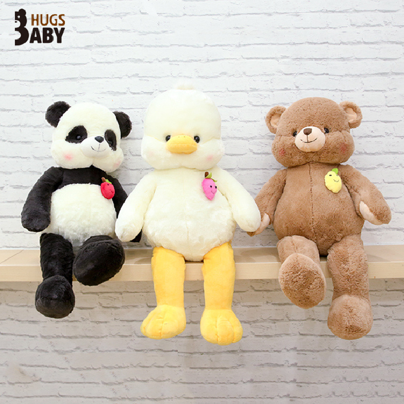 Abrazo grasa bebé Lala pato oso muñeca lindo juguete de peluche almohada dormir regalo cumpleaños al por mayor