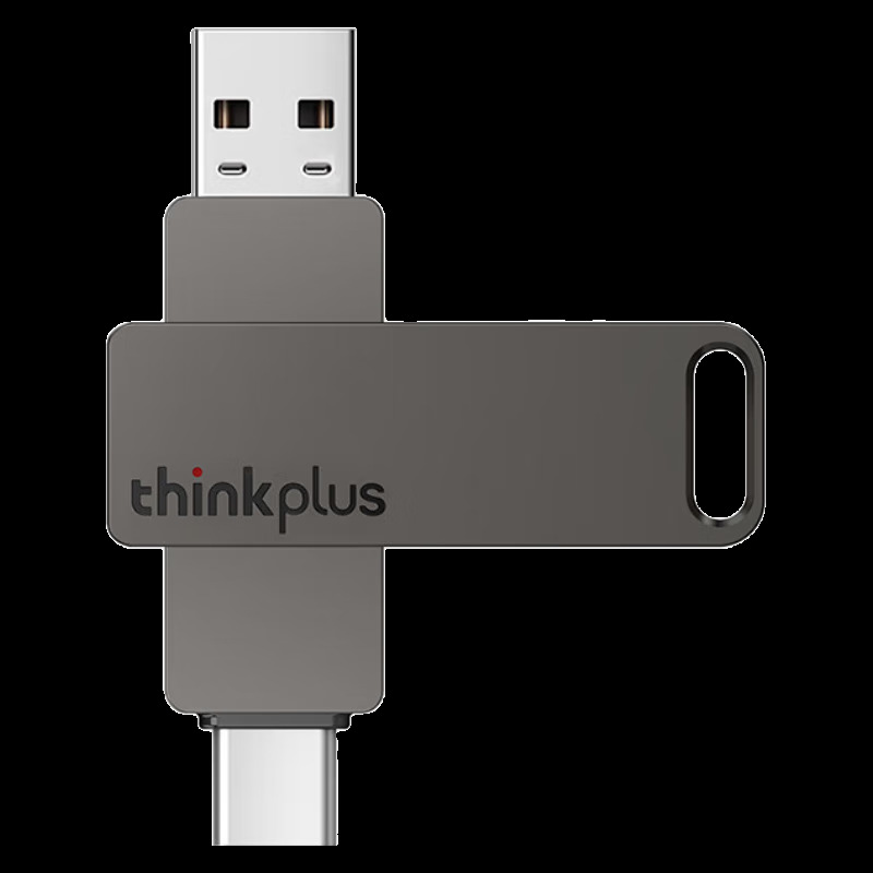Adecuado para Lenovo thinkplus MU110, unidad flash USB USB 3,2 de doble interfaz, unidad flash USB de metal de doble uso para teléfono móvil de gran capacidad