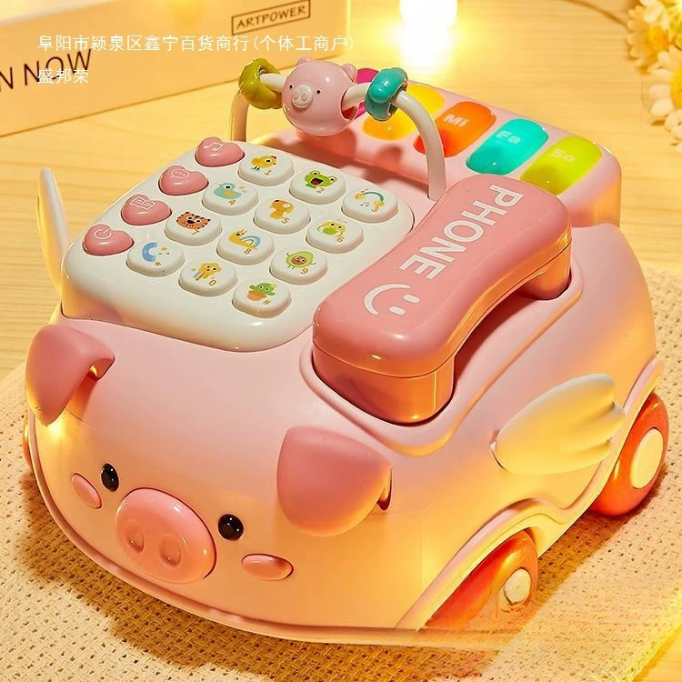 Детские игрушки со звуком и движением для дошкольного образования — от одного до двух с половиной лет, шести месяцев, мальчиков и девочек, без пластика.