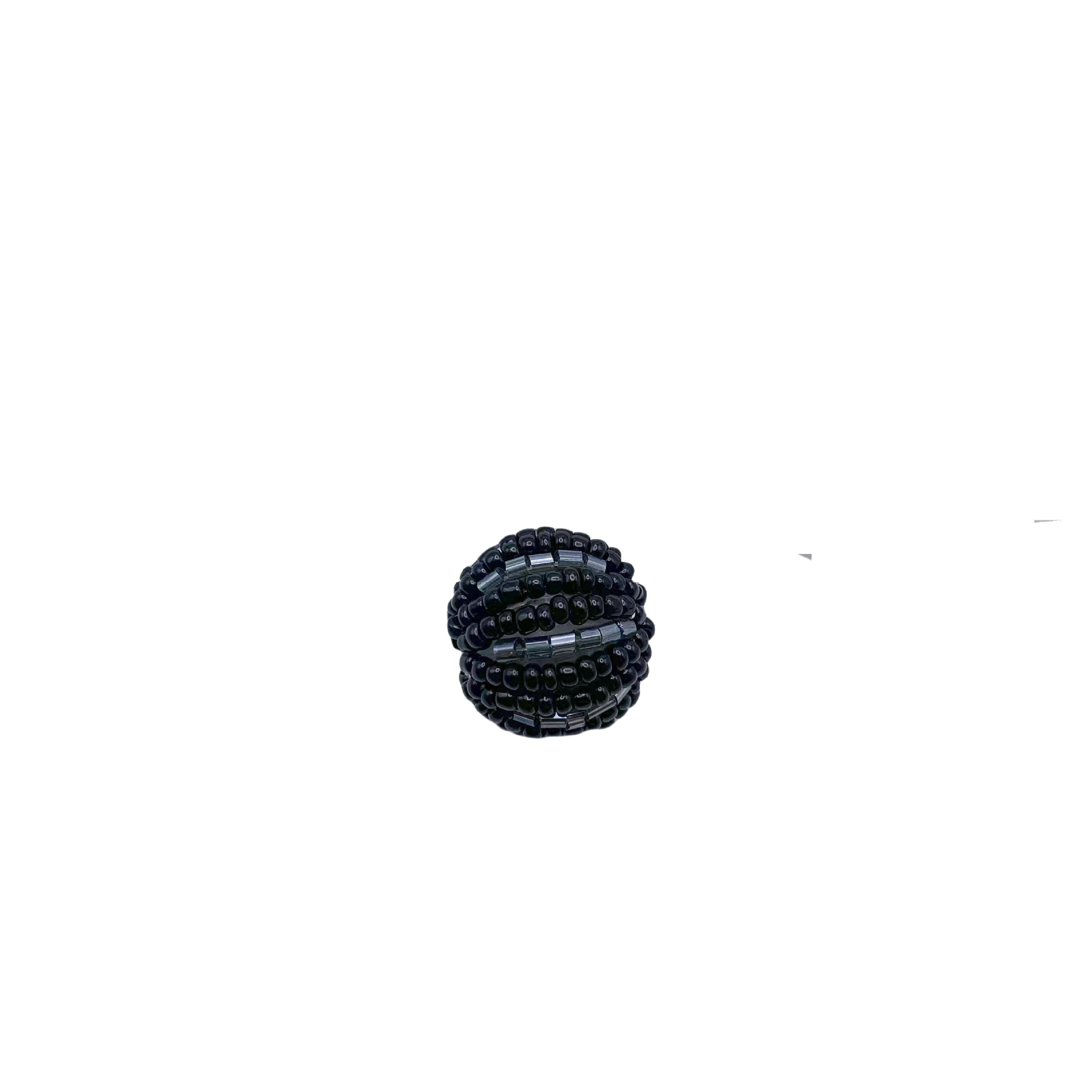 Woven acrylic mobile phone handmade with zircon