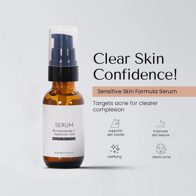 5% Niacinamide  Hyaluronic Acid  Serum跨境烟胺透明质酸精华液|undefined