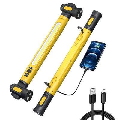 İşçi projektorları high-intensity rechargeable long-lasting emergency - yellow-5200mah-output