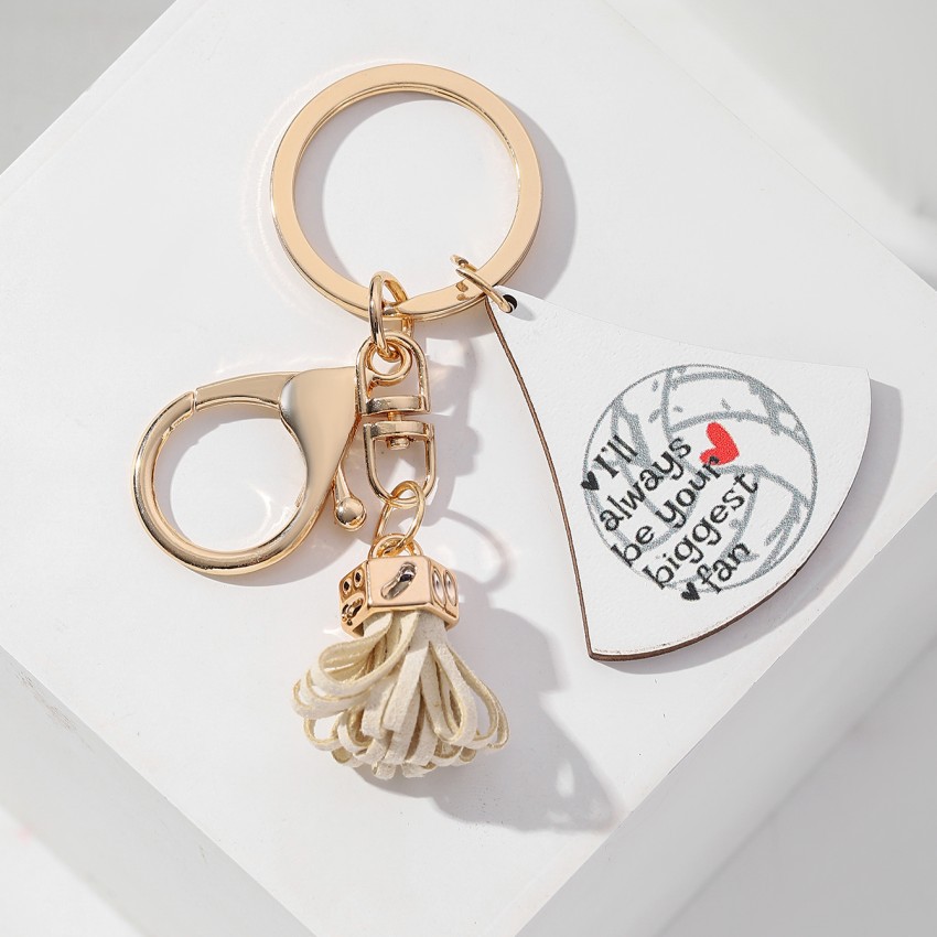 Décontractée Lettre Balle Bois Unisexe Porte-Clés display picture 11