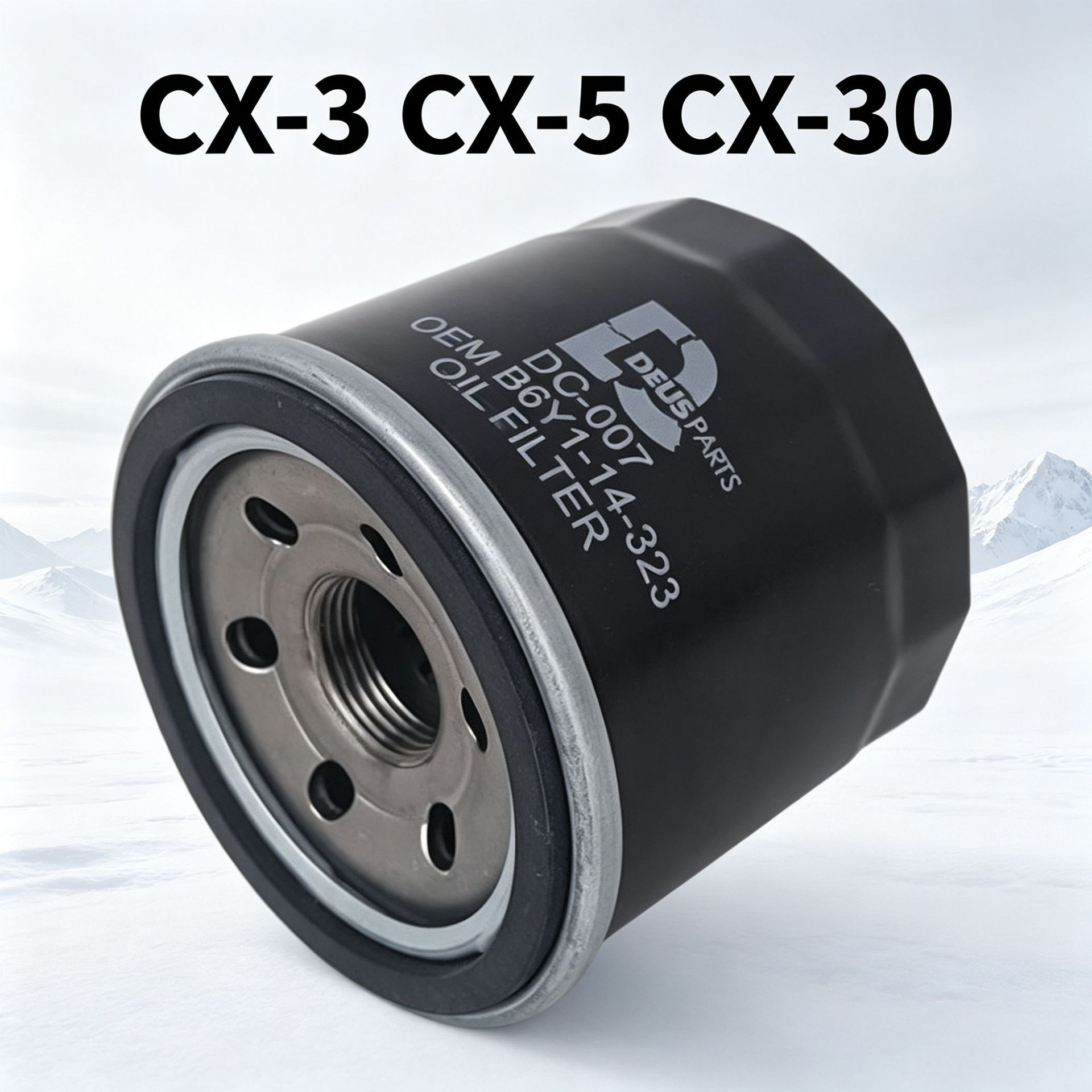 Compatible with CX-3, CX5, and CX30 models. Factory wholesale of oil filters, with cross-border shipping available